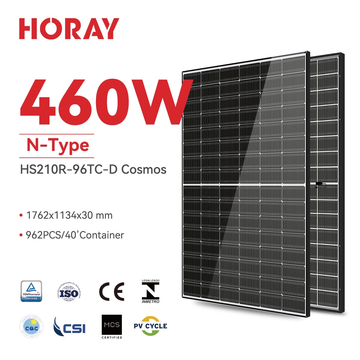 Cosmos HS210R-96TC-D 435-455-MHC-D