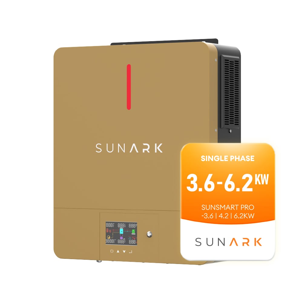 SunArk SunSmart Pro 4.2KW 6.2KW Hybrid Off Solar Inverter