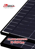 RM-500W-182M/120TB N-TOPConBifacial Monocrystalline Module