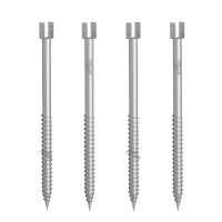 U Shape 4*4 Screw Post 6*6 Spiral Screw FarSun