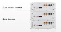 LFPR-51B100L-V1 (102Ah 5.22kWh) Rack Mounted Residential ESS Battery