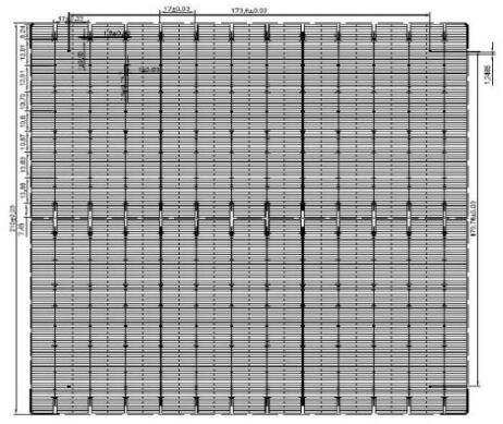 M12 210 mono PERC Bifacial 12BB Solar Cell
