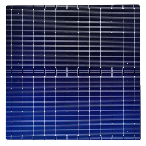 N Type 210mm M12 HJT Solar Cell