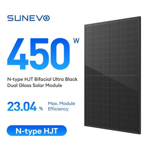 EVO5N SE5-54HBD 430W-450W Bifacial/BifacialUltra Black/Black Frame