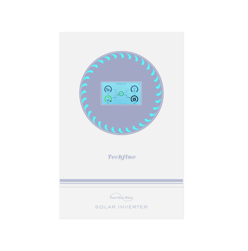Touchscreen Hybrid Solar Inverter 3KW-6.2KW