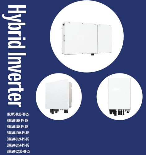 BRAVO Split Phase Hybrid Inverter