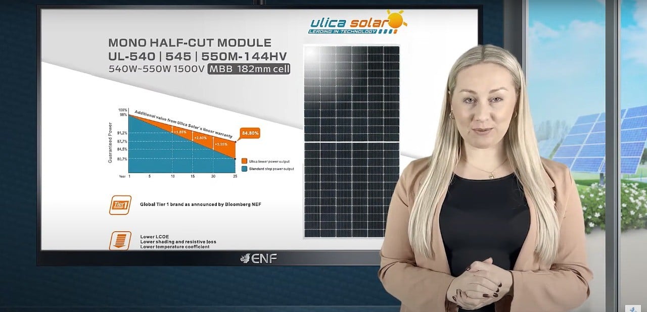 UL-605-615M-156ADGN N-Type TOPCon Bifacial Module
