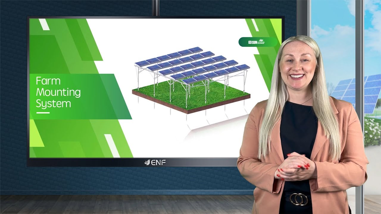 Solar Farm Mounting System1