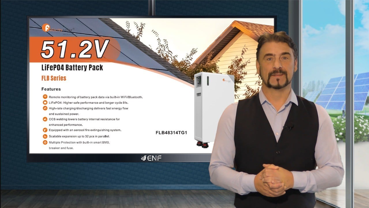 51.2V LiFePO4 Battery FLB Series